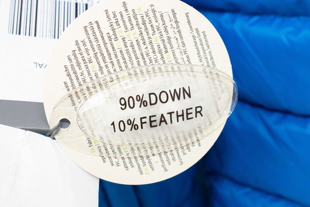 McKinley ново оригинално мъжко пухено яке синьо пълнеж 90% пух 52/L