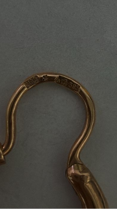Серьги золотые 4,26гр