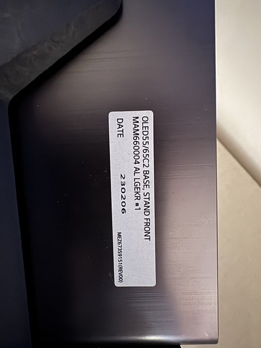 Vand picior/suport tv lg oled C2/C3/C4