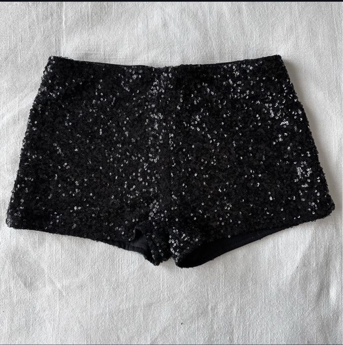 шорты с блестками