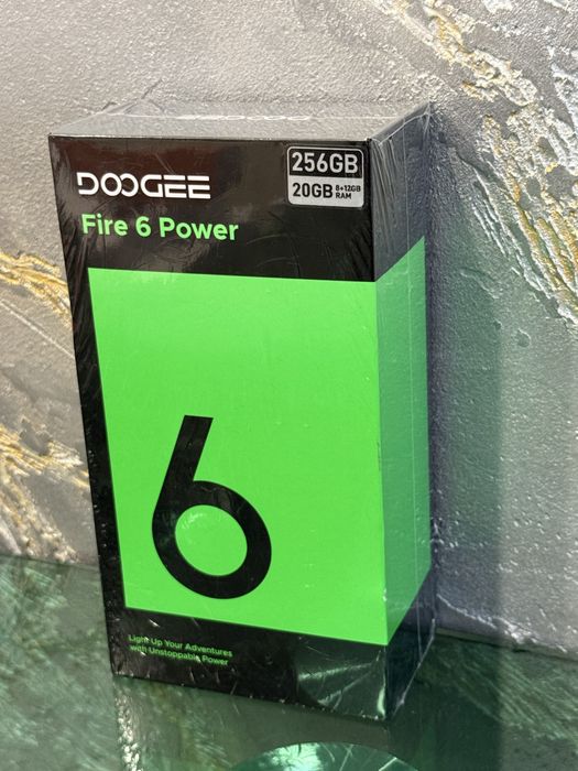 DOOGEE Fire  6 Power / 256Gb/Sigilat/ Liber de retea