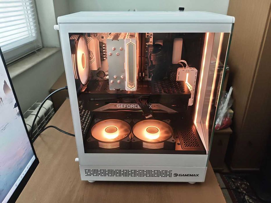 Геймърски компютър, Ryzen 5700x, Rtx 3070, 32gb Ram, 1tb nvme, 850W