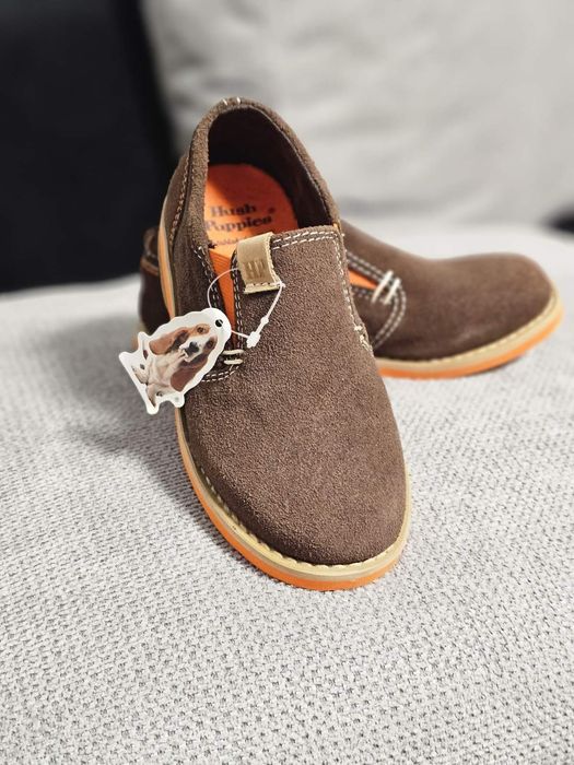 Нови детски обувки/мокасини Hush puppies 27 номер