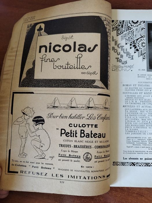 Revista Lefturer Por toujours - din 1928-1930