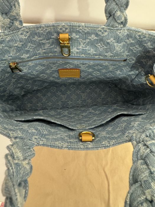 Geanta louis vuitton denim