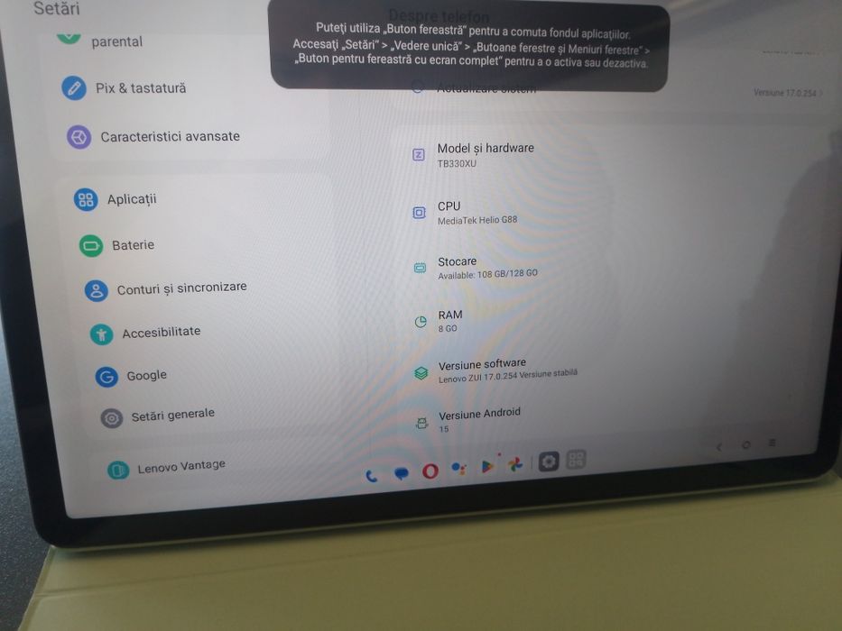 Lenovo Tab M11 8GB RAM 128GB 4G LTE Husa Originala