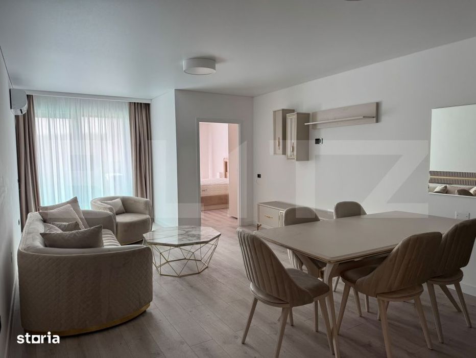Apartament 3 camere, 60 mp, parcare subterana, zona Frunzisului — fotografia 1