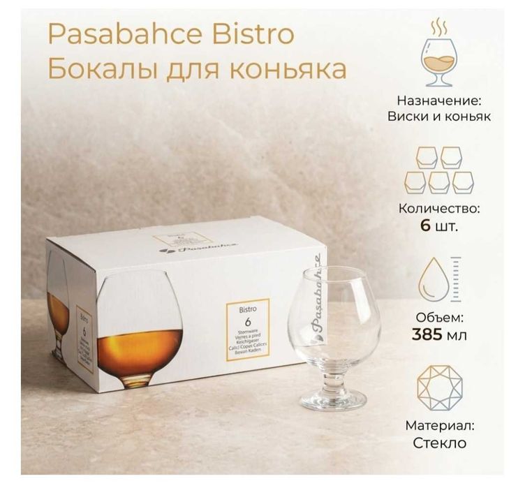 Рюмки для коньяка