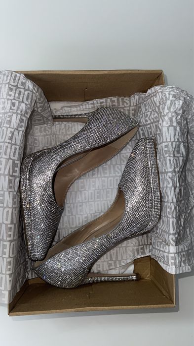 Токчета STEVE MADDEN Klassy-R silver