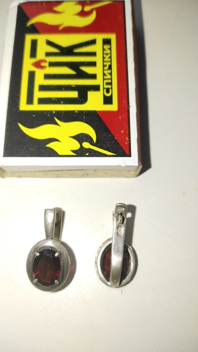 Серьги серебряные