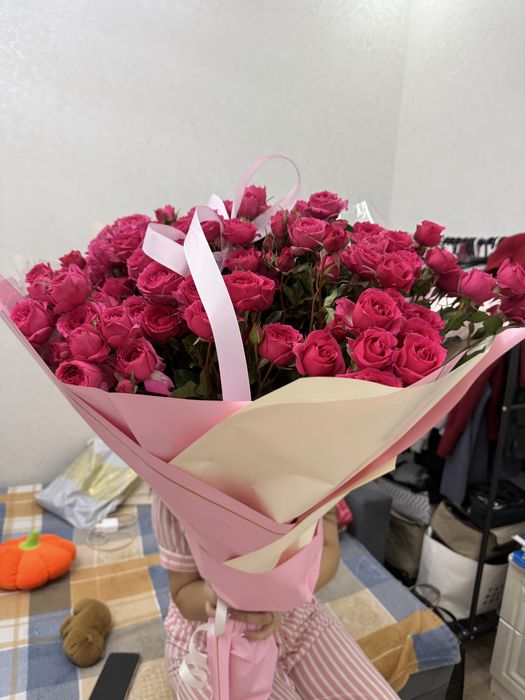 Кусковые розы свежие