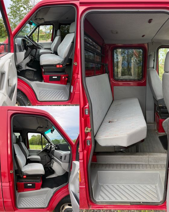 Volkswagen LT46 / AutoPlatformă BA14 / Categoria B / 1999 / 2.8 TDI MAN / 130 CP / 132.000 KM / Cabină & Punte Dublă / 6 Locuri / Troliu / Cale