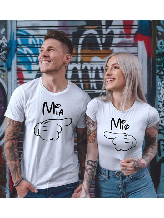 Тениска по поръчка , Тениски за Двойки , Тениска със Снимка