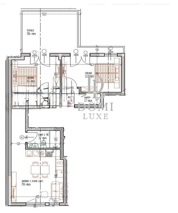 Продава се Тристаен апартамент в Варна, Лятно кино Тракия - 112 кв.м за 2017 €/кв.м - Снимка #5