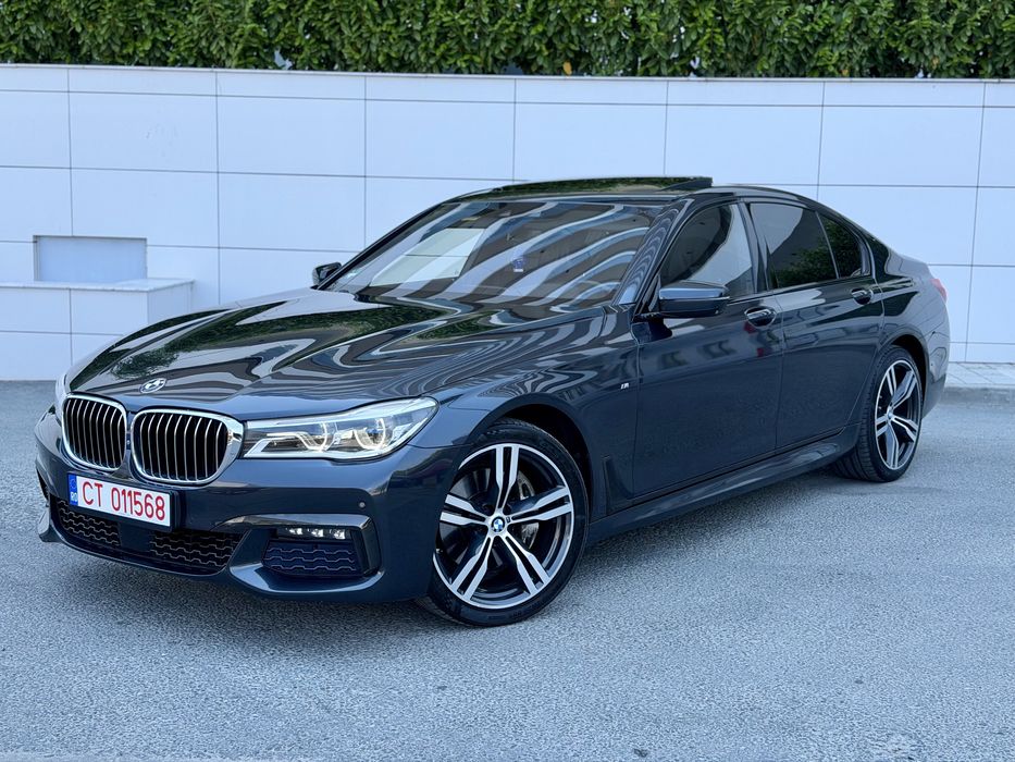 BMW seria 7 730D 2018 / M pack / Laser / Trapa / Inc + vent / Fara daune / Individual / Masaj / Harman Kardonn / Parcare din cheie / Rar efectuat