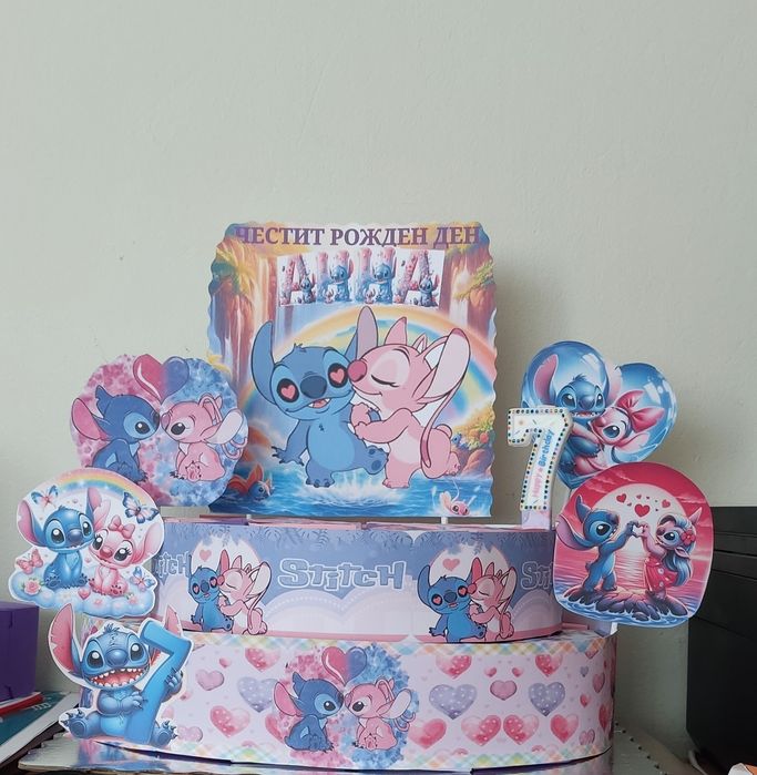 Хартиена /Картонена торта за момиче