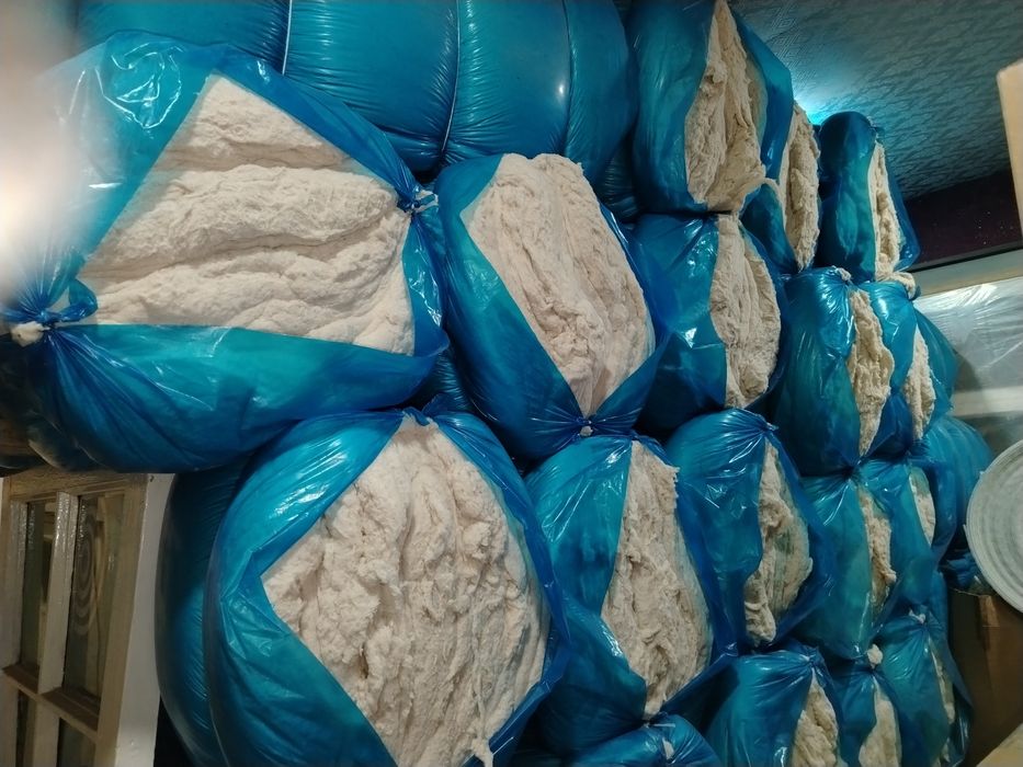 Paxta. Yangi zavod paxtasi. Пахта. Вата.