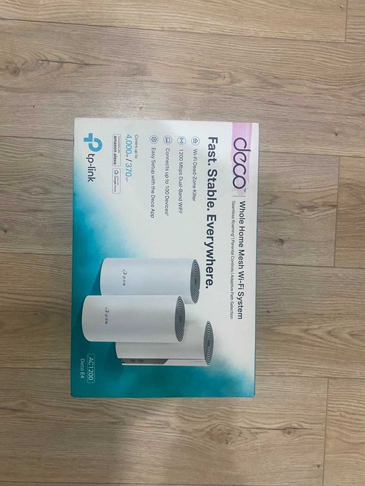 mesh система, TP link deco e4 3pack