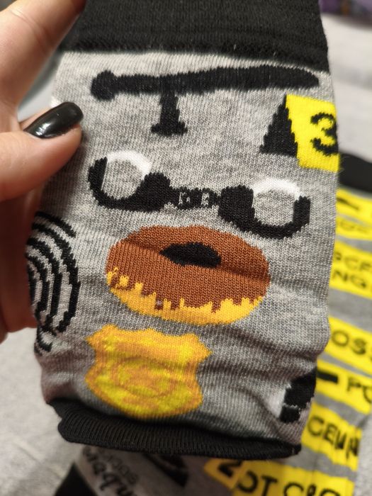 Șosete Rainbow Socks model Mașină de Poliție – 2 perechi, mărime 41-46