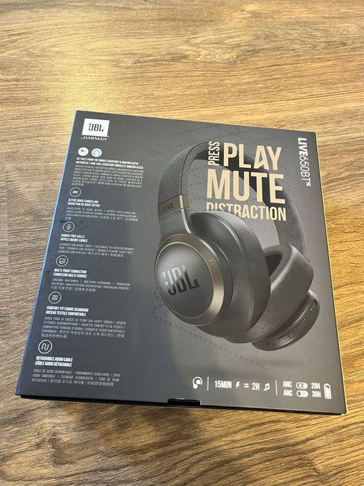 Căști NOI - JBL Live 650BTNC – Wireless, Noise Cancelling
