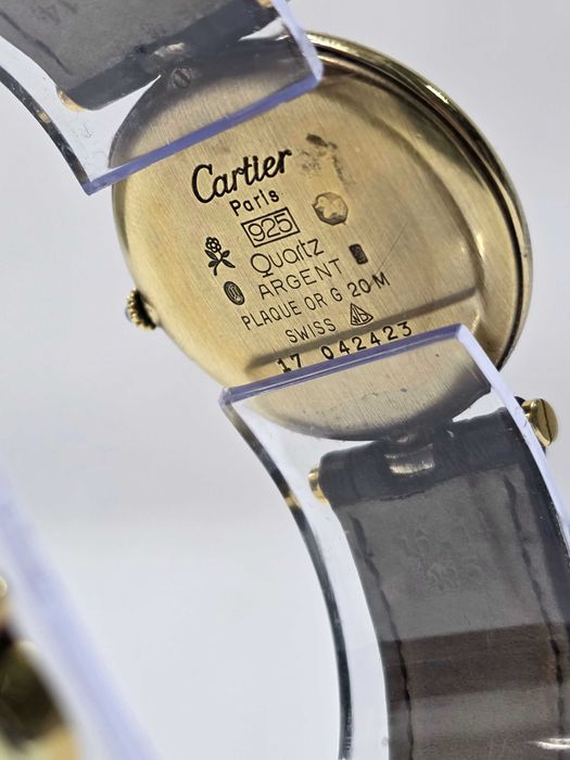 Ceas Cartier Vendome suflat Aur 14K