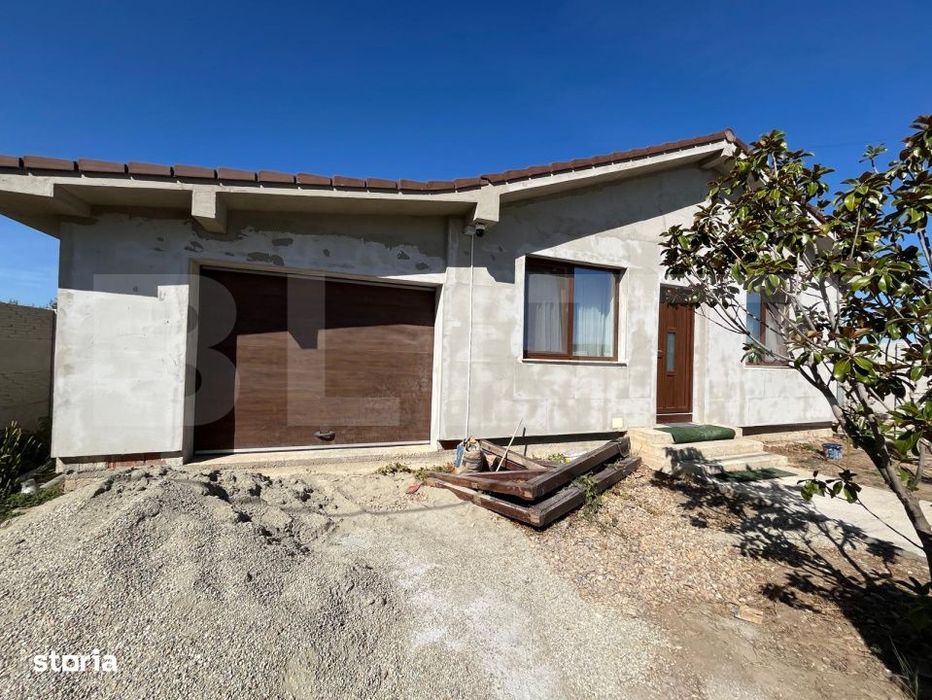 Casa moderna plan parter, 114 mp utili, mobilata, garaj  – Santandre