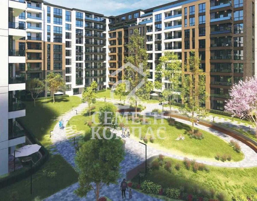 Продава се Едностаен апартамент в Пловдив, Тракия - 43 кв.м за 700 €/кв.м - Снимка #1