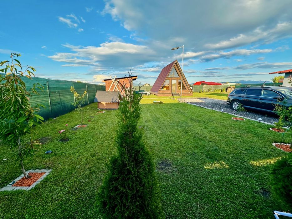 Teren cu cabana A frame