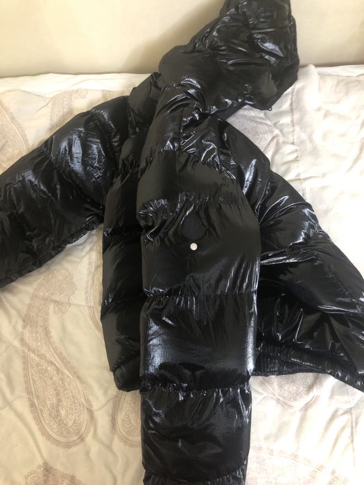 Moncler alyx пуховик чёрный