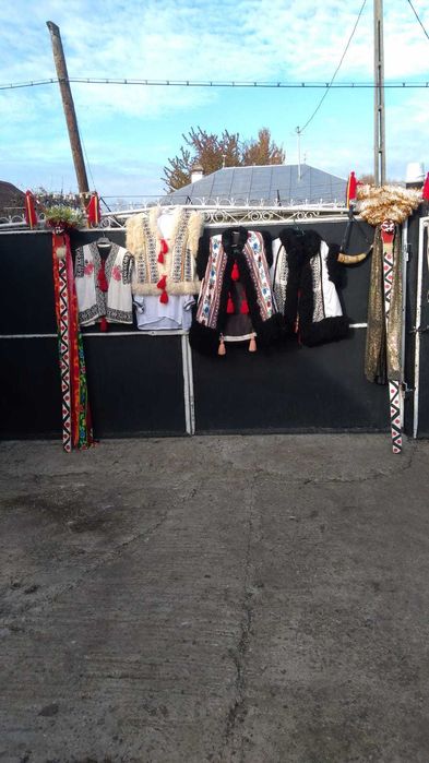 Măști tradiționale de anul nou!