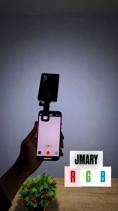 Прожектор Jmary FM-150RGB | FM-328R компактный и мощный RGB видео свет