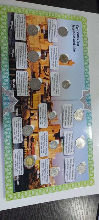 Монеты в кейсе!!! Подарочный кейс и полная коллекции монет не дорого!!