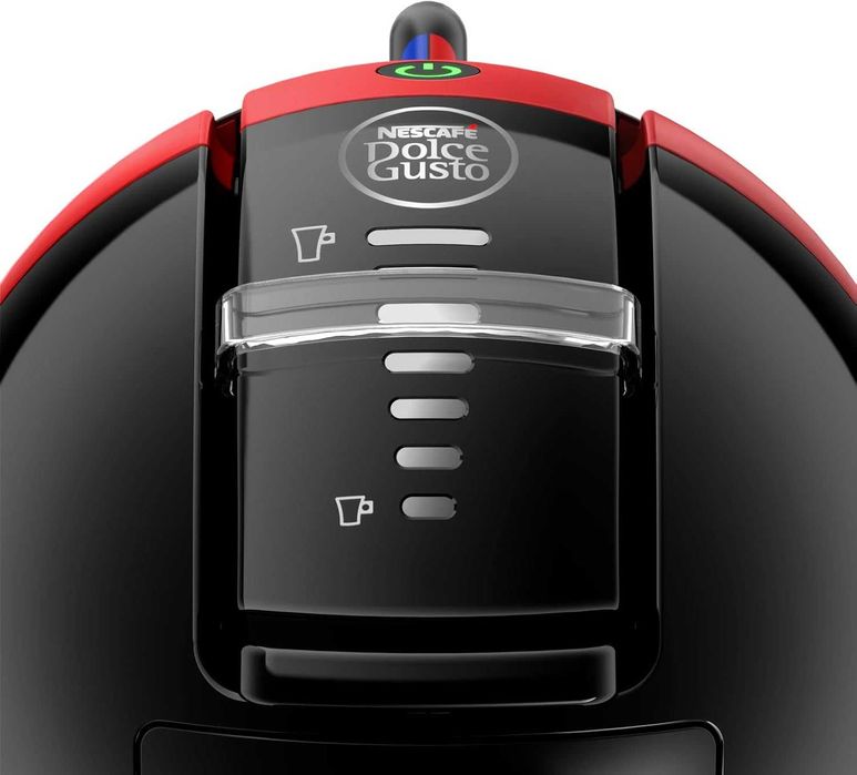 ПРОМО Нова 2г Гаранция Кафемашина с Капсули Krups NESCAFE Dolce Gusto Mini Me Cherry Red KP123B, Червена