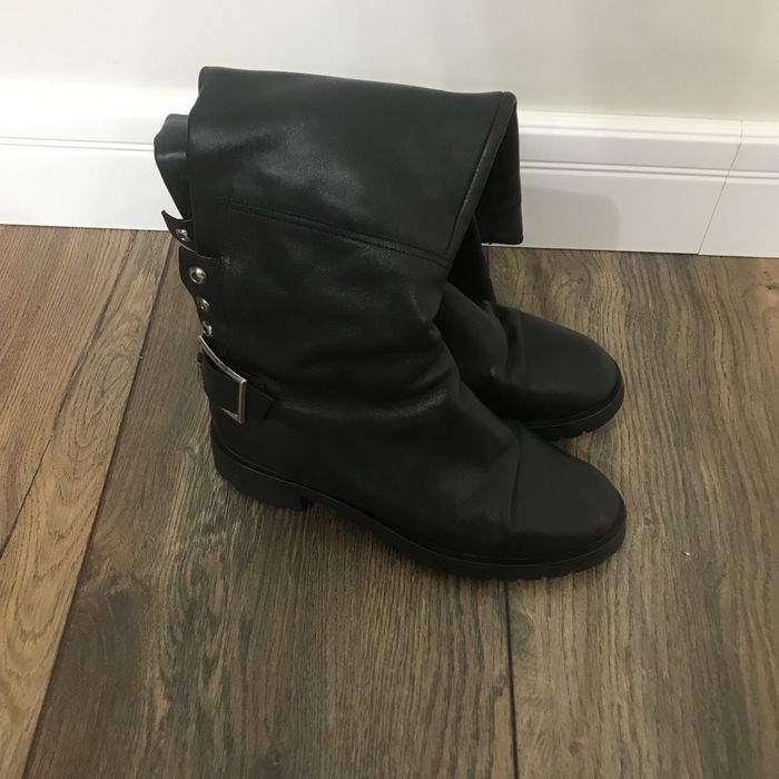 Продам  сапоги кожаные женские