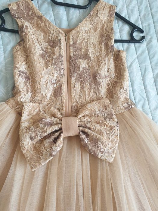 Официална детска рокля за 7г