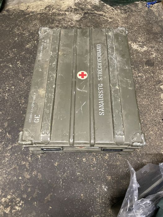 Стар военен сандък Deutsche Bundeswehr 1962г.