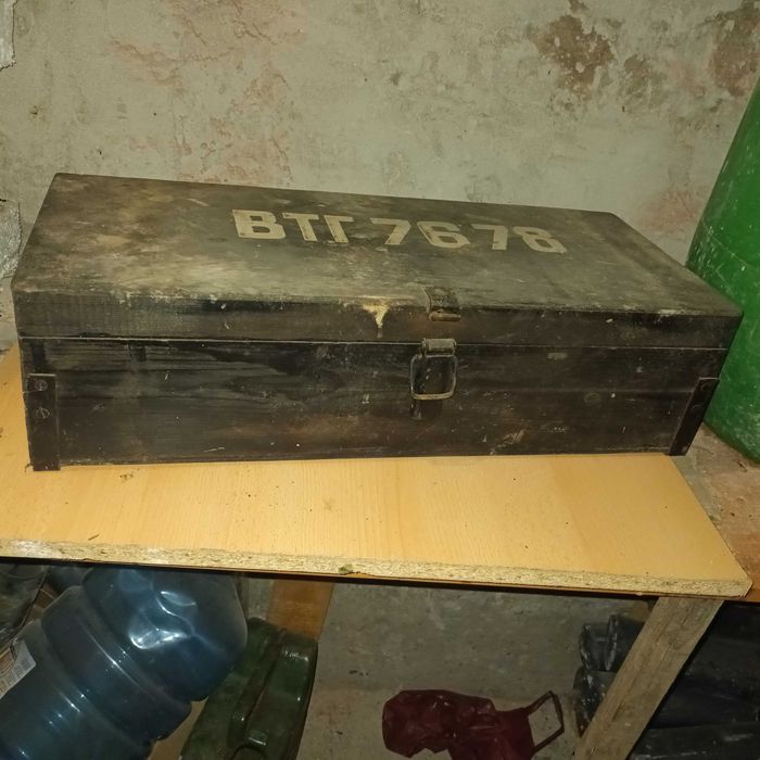 сандък голям военен