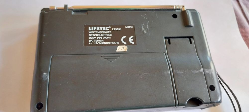 Aparat radio Sony Lifetec