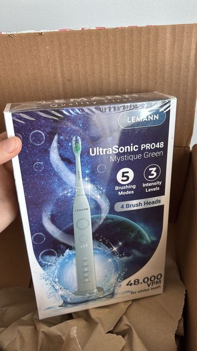 Periuța Electrică LEMANN NOUĂ SIGILATĂ mystic green