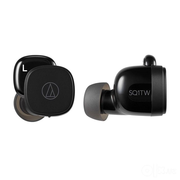 - Полностью беспроводные TWS-наушники Audio-Technica ATH-SQ1TWBK