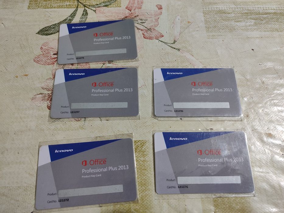 Microsoft Office Professional Plus 2013 — оригинальная запечатанная ка