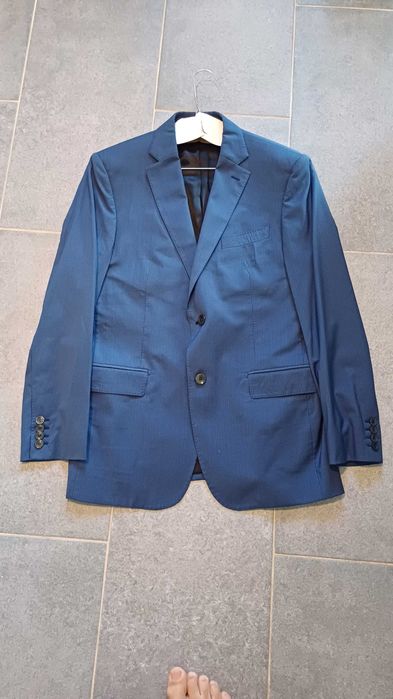 Costum barbat 2 piese Italia 85% lana marime L