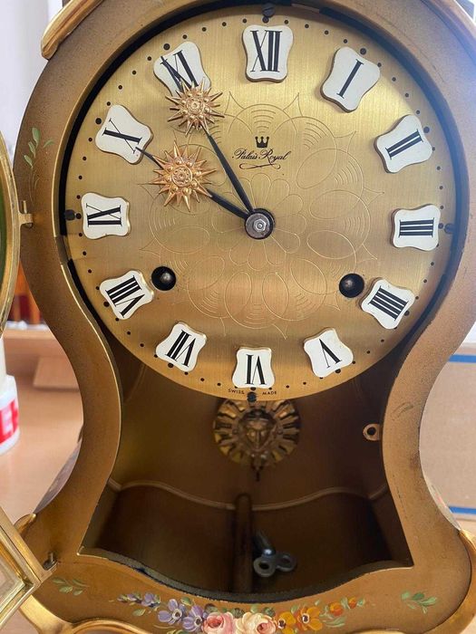 Ceas de Masa Elvetian Palais Royal semineu cu pendul