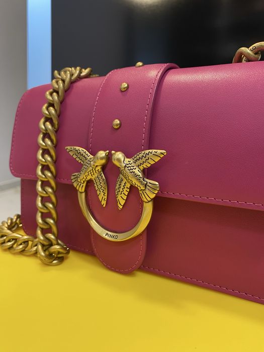 Розова чанта Pinko