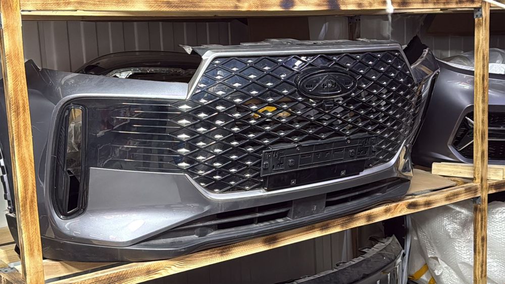 Передний бампер Чери Тигго 4