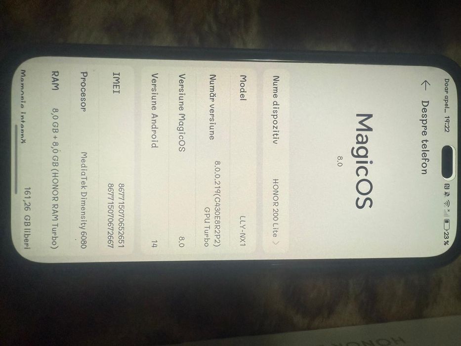 Vând Honor 200 Lite