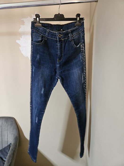 Blugi cu talie inalta  S-M