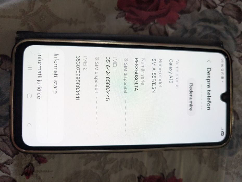 Samsung A 15 ...