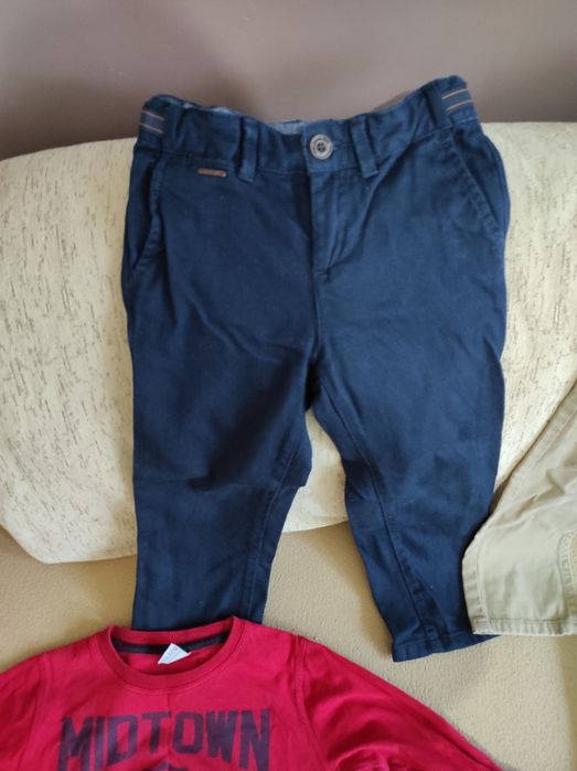 Детски панталони и анцунг  H&M,LCWaikiki +2 блузи подарък