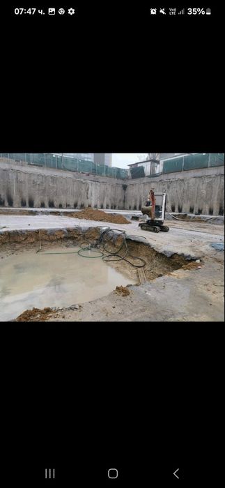 Изкопи с мини багер,бобкат и самосвал